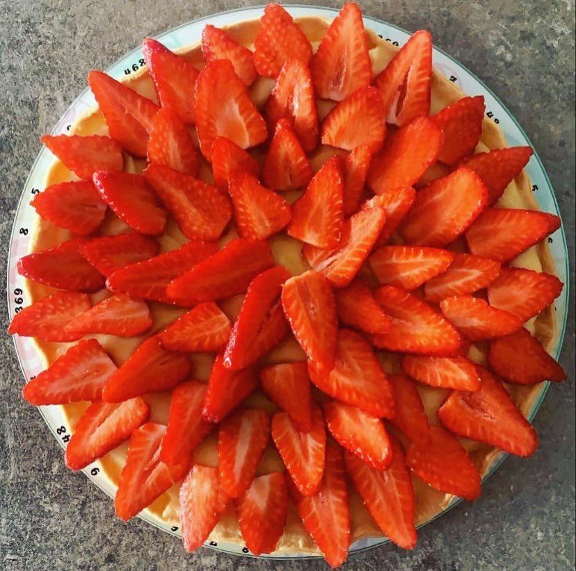 Tarte aux fraises